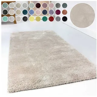 Esprit Relaxx Hochflorteppich 70 x 140 cm creme/beige