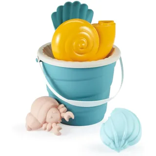Ecoiffier Spielzeug – 309 – mit Muschel gefülltes Wasser 17 cm 2 Sandformen – Spiele im Freien – Spiele für Kinder – Strandspiele – ab 18 Monaten
