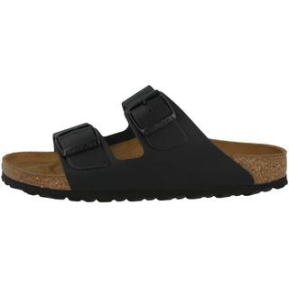 Birkenstock Arizona Naturleder schmal schwarz 37