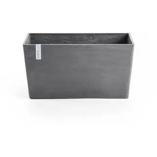 Ecopots Pflanztopf Paris 60 x 40 x 26 cm Grau