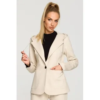 Made of Emotion Damen-Blazer Damchoe M691 beige M - Beige