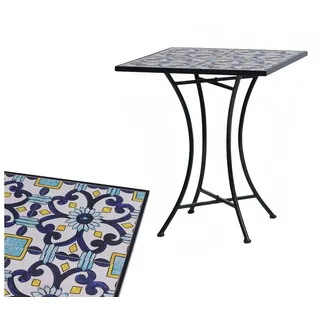 Mojawo Mosaik Gartentisch 61 x 61 x 70 cm Mehrfarbig