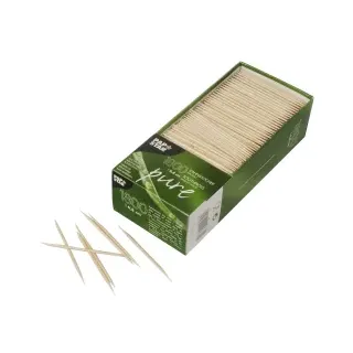 Papstar Zahnstocher rund Holz 6,8 cm