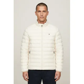 Steppjacke TOMMY HILFIGER "PACKABLE RECYCLED JACKET", Herren, Gr. L, calico, Web, Obermaterial: 100% Polyamid, normal kurz, elastischer Bund, Jacken Steppjacke, Winterjacke mit Logostickerei