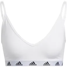 Adidas HG3783 EVYDY Cotton B Sports Bra Women's White XLDD