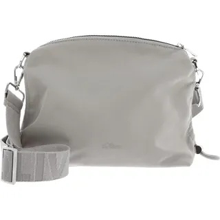 s.Oliver Umhängetasche Crossbody Bag Grey Black hellgrau - Hellgrau