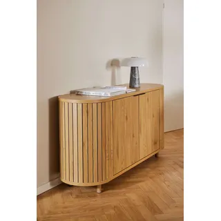 Actona GROUP Sideboard »Colima« Anrichte, matt Wildeiche rau Melamin, Gestell Wildeiche, 160x45x80 cm