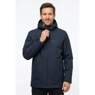 Jack Wolfskin Taubenberg 3in1 Jacke Herren Schwarz L