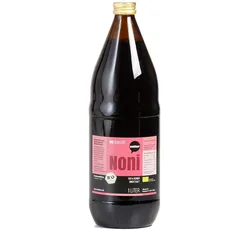 6 Flaschen a 1l Noni Frischpflanzensaftsaft in Bio Qualität, 100% Direktsaft in der Glasflasche