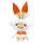 Jazwares Pokémon Scorbunny 30 Orange
