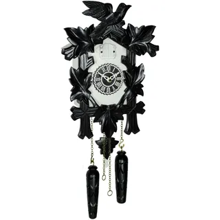 Trenkle - 350-20_QM_schwarz-weiss - Kuckucksuhr - Quarz - Kuckulino Color Edition - Schwarz, Weiß