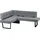 Eckbank »Martina«, modernes Design, Gestell aus massivem Metall