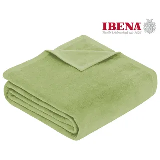 IBENA Kuscheldecke 150 x 200 cm Grün