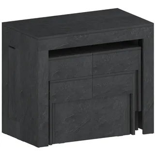 Dmora Dadamoni Konsolentisch 66 x 25 x 45 cm grau