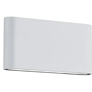 Trio Außenleuchte Aluminium 17,5x9 cm 2 x LED 4,5 Watt weiß