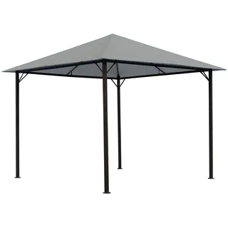 Quick Star Pavillon Nizza 3 x 3 m Grau