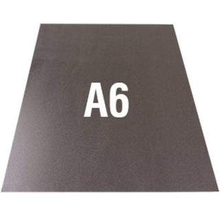 First4magnets NFA6 3M Magnetfolie selbst klebende Flexible A6 (148 x 105 x 0,85 mm) (Packung mit 10), Silver, 25 x 10 x 3 cm