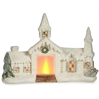 Krist+ Dekofigur Weihnachten Haus 10,2 x 30,2 x 40 cm Keramik