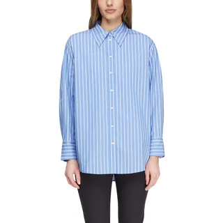 Comma Oversize-Bluse aus Popeline