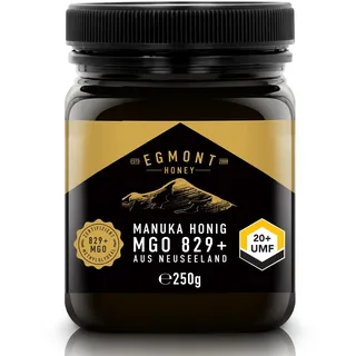 Egmont Honey Manuka-Honig 829+ MGO Original aus Neuseeland UMF 20+ (250g, 500g) (250)