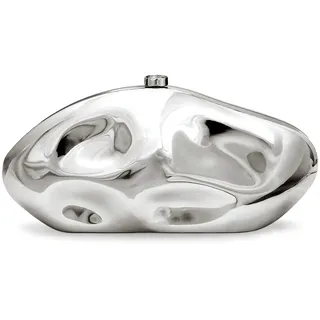 nusttal Acrylic Clutch Silver