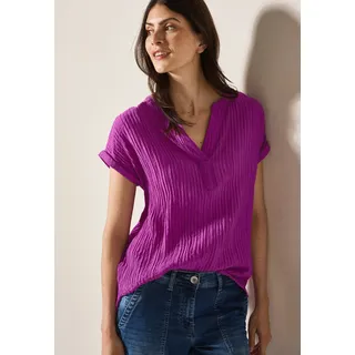 Cecil Kurzarmbluse Rosa XS