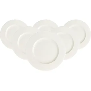 Villeroy & Boch »Frühstücksteller Royal ø 24,5 cm 6er Set weiß«, weiß,