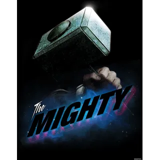 KOMAR Wandbild Avengers The Mighty 30 x 40 cm gerollt
