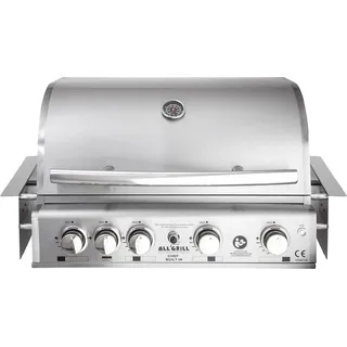 Gasgrill / Einbaugrill ALL',GRILL CHEF L - BUILT-IN Air System 71x46cm - Silber