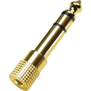Logilink Audio Adapter 6,35mm Klinken-Stecker / 3,5mm Klinken-Buchse 0,0m (CA1213)
