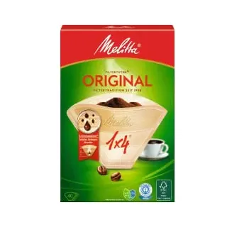 Melitta 1x4 Original Kaffeefilter naturbraun 40 St.