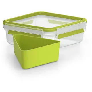 Emsa CLIP & GO Sandwichbox grün 5,8 cm hoch 0,85 l