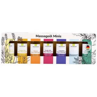 Greendoor Massageöl Sortiment als Minis Set 175 ml