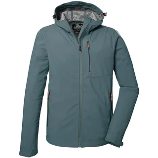 killtec Herren Softshelljacke/Outdoorjacke mit Kapuze KOS 259 MN SFTSHLL JCKT, nordatlantik, XL, 41367-000