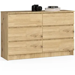 akord furniture factory Kommode 120 x 77 x 40 cm braun