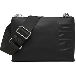 DKNY Tinsley Tasche Polyurethan Black/Silver