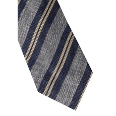 Bild Krawatte in blau gestreift, blau, 142