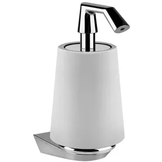 Gessi CONO Seifenspender zur Wandmontage, 45413279, Farbe: Weiß CN