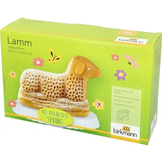 RBV Birkmann Vollbackform Lamm 3D-Optik für ca. 900 ml Teig