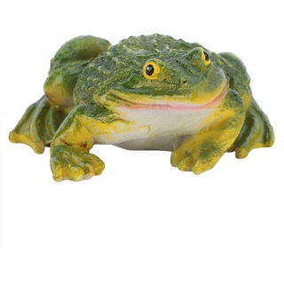 Frosch Statue Harz Frosch Dekoration Ornament, Outdoor Frosch Figur für Garten Rasen Teich DIY Dekor