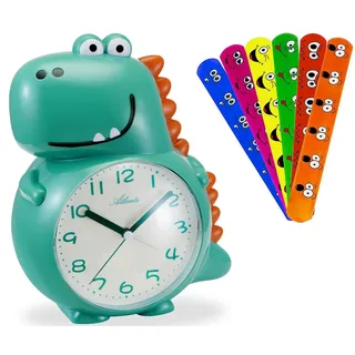 Atlanta Kinderwecker Dino mit Schnapparmband - 2167 AB