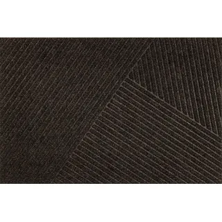 Wash+Dry DUNE Stripes dark brown 60x90 cm, innen und außen, waschbar, braun