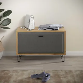 Places of Style Sitzbank »Belva«, (1 St.), Flurbank mit einer Klappe - verstellbarer Boden - (B/T/H) 79/42/51 cm