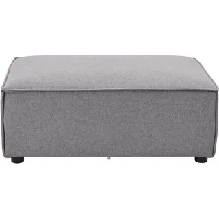 Juskys Modulares Sofa Domas Ottomane Stoff Dunkelgrau