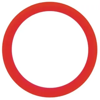 Ø 435mm H70mm 230V 27W IP20 3000K CRI80-rot ASCAR Wand-u Deckenleuchte PBE153