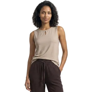 Street One Damen Top mit Rundhals und Cut-Out-Detail