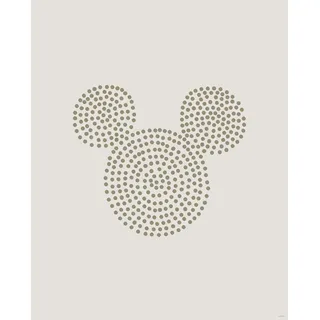 KOMAR Wandbild - Mickey?s Score - Größe: 40 x 50 cm - Poster, Kunstdruck, Dekoration, Wohnzimmer, Schlafzimmer, Disney