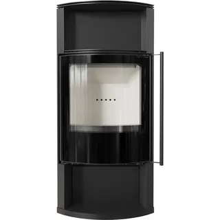 Kratki TOFA Stahl Schwarz / Brennraum Weiß 8 kW