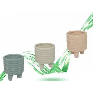 FGF IMPORT EXPORT L.Riga Schmale Vase 8 x 8 x 9 cm 96872, wie abgebildet