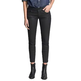 Salsa Jeans Wonder Push Up Cropped Skinny Fit Jeans - Black - 27 - 30